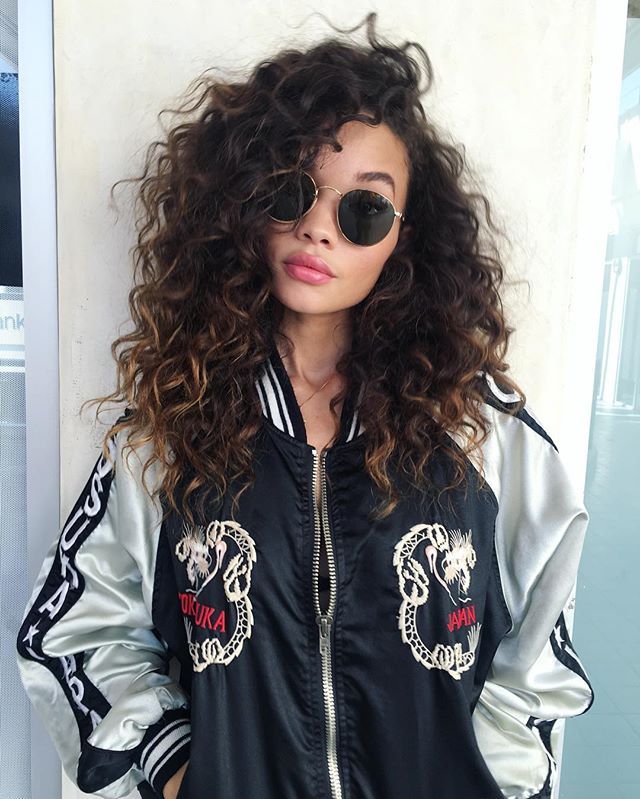 Browse Instagram Approved Long Hair Inspiration At Stylecaster Big Curls