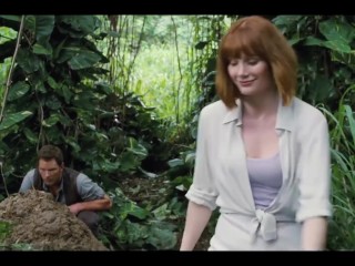Bryce Dallas Howard Touching Her Boobs
