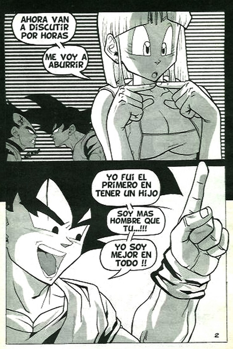Bulma Desnuda Se Folla A Vegeta Goku Comic Porno 2