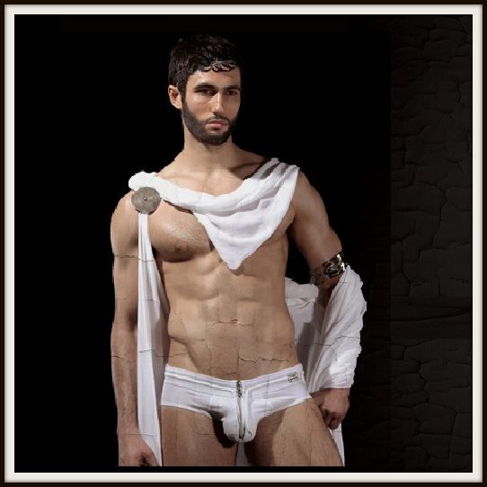 Calendar Featuring The Greek Gods Mens Underwear Campaign Modus Vivendi