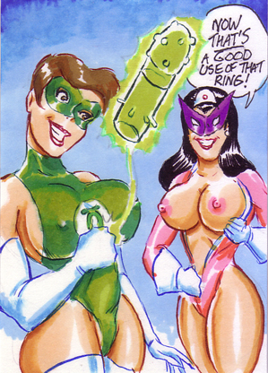 Carol Ferris Green Lantern Lesbian Star Sapphire Porn Collection