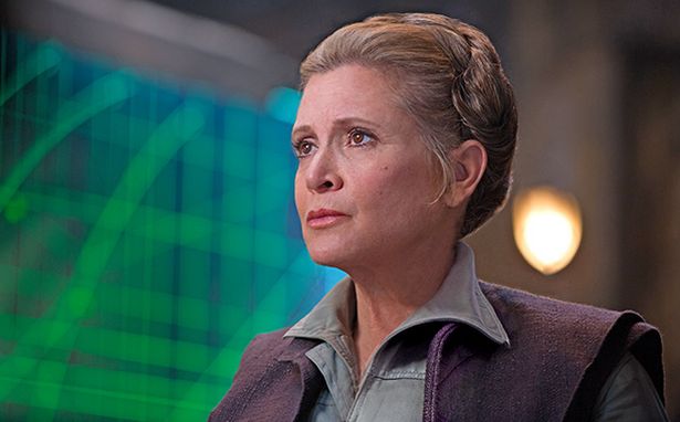 Carrie Fisher Seen As General Leia For The First Time In Shots From Star Wars The Last Jedi Mirror Online