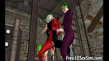 Cartoon Harley Quinn Getting Her Pussy Toyed 2