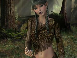 Cgi Elf Babe Gets Fucked And Swallows