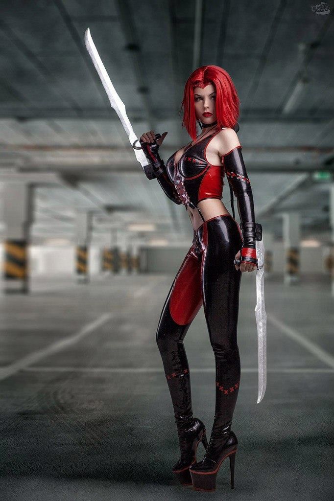 Character Bloodrayne From Terminal Realitys Bloodrayne Video Game Series Cosplayer