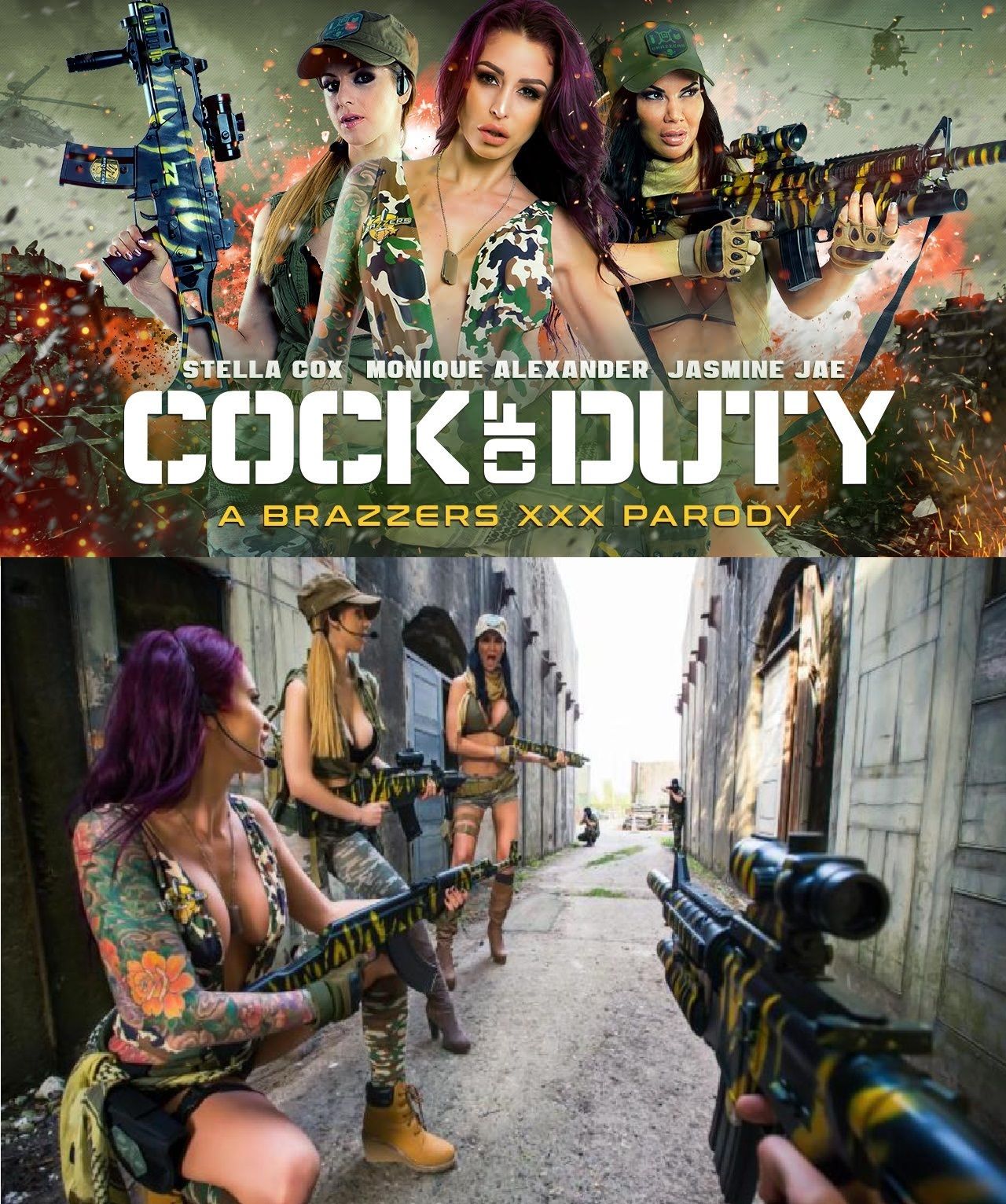 Cock Of Duty A Parody English Webrip Parody