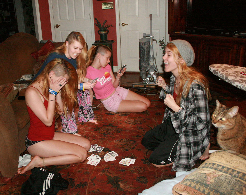 College Strip Poker Sex Strip Poker With The Girls On Deviantart