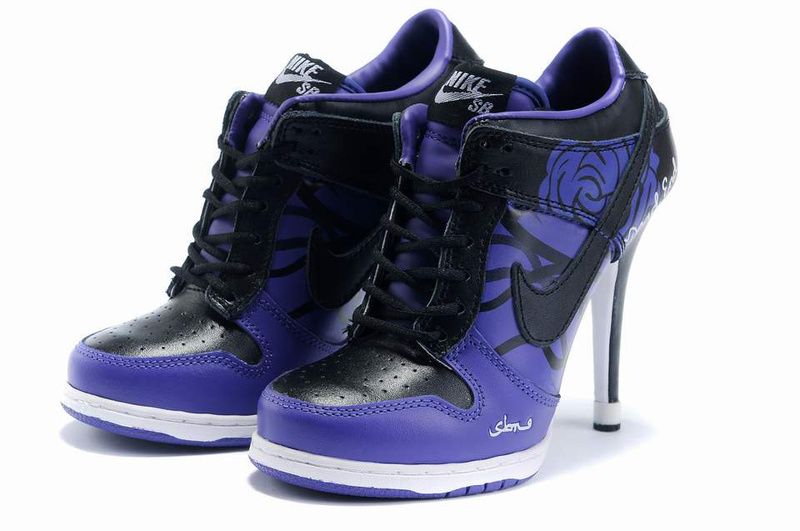 Cool Girl Nike Shoes Cool Nike Dunk Purple Black Women Shoes Air Jordan Dunk