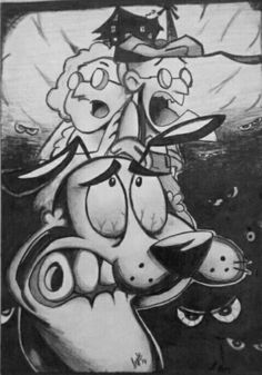 Courage The Cowardly Dog Wallpaper Phone Wallpapers Pinterest