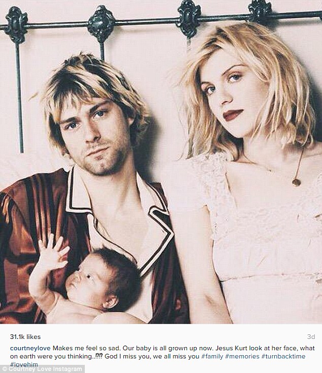 Courtney Love Writes Moving Note To Kurt Cobain Years After His Suicide