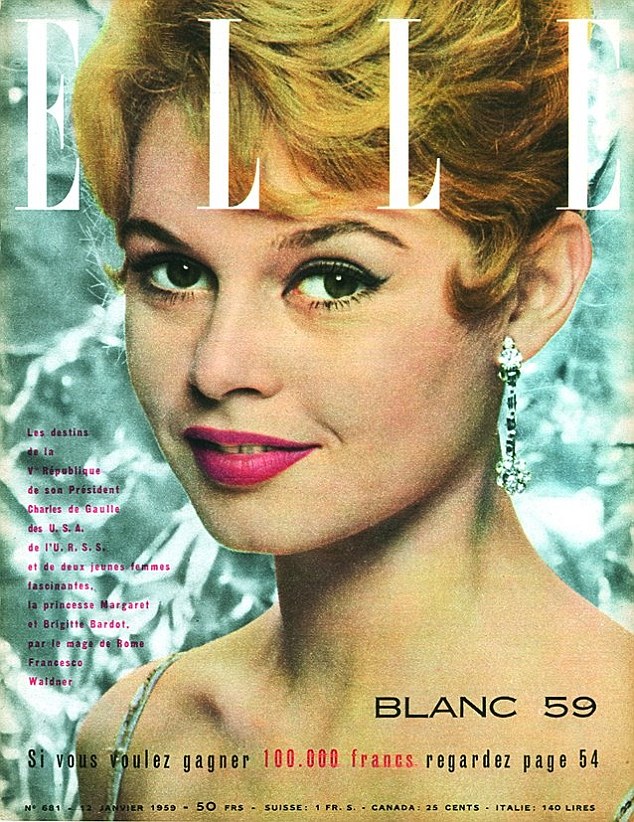 Cover Girl Bardot First Appeared On The Cover Of Elle Magazine In May