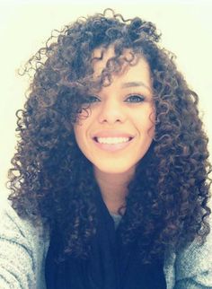 Curly Hair Of Girls Hairstyles Pinterest Curly Dark Skin 5
