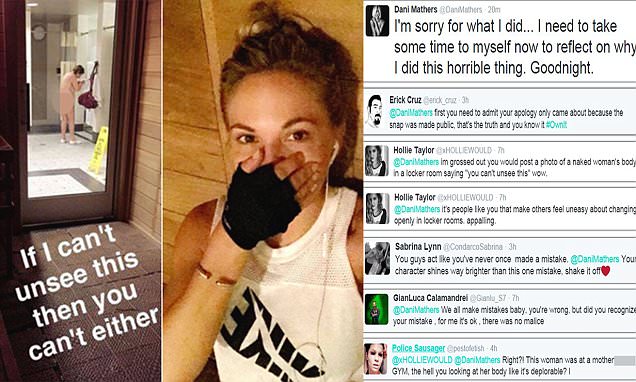 Dani Mathers Sparks Backlash After Body Shaming A Naked Woman On Snapchat Daily Mail Online