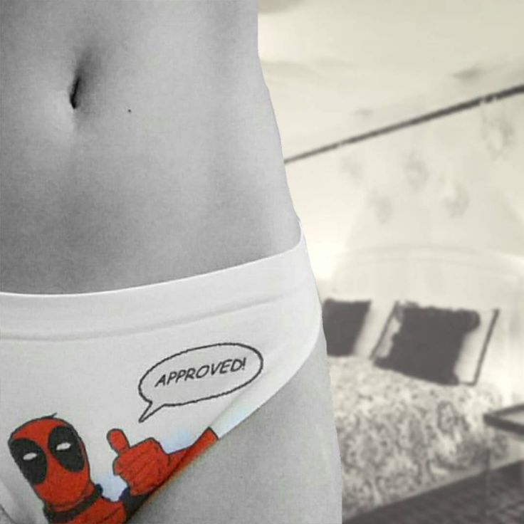 Deadpool Approved Panties Deadpool Underwear Gamer Lingerie