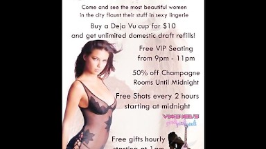 Deja Vu Presents Vince Neils Girls Gentlemens Club Las Vegas Nightly Specials