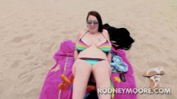 Desire Deluca Bikini At The Beach Sucking And Fucking 3