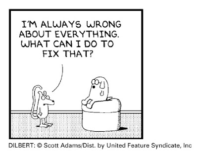 Dialogues And Dilbert On Prediction Errors