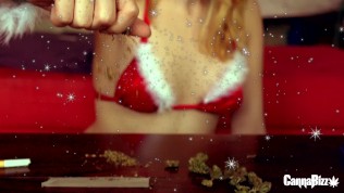 Dirty Dutch Christmas Liz Rainbow And Jentina Smalls Smoking Weed Get High