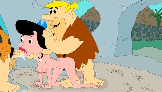 Dirty Threesome Fucking From The Flintstones
