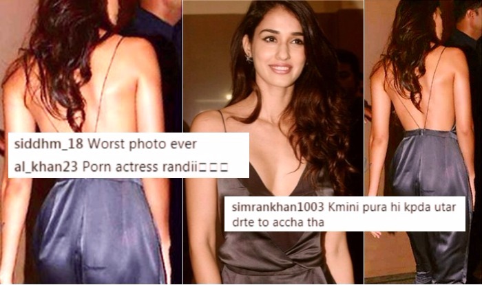 Disha Patani Called Porn Star For Wearing Sexy Backless Jumpsuit