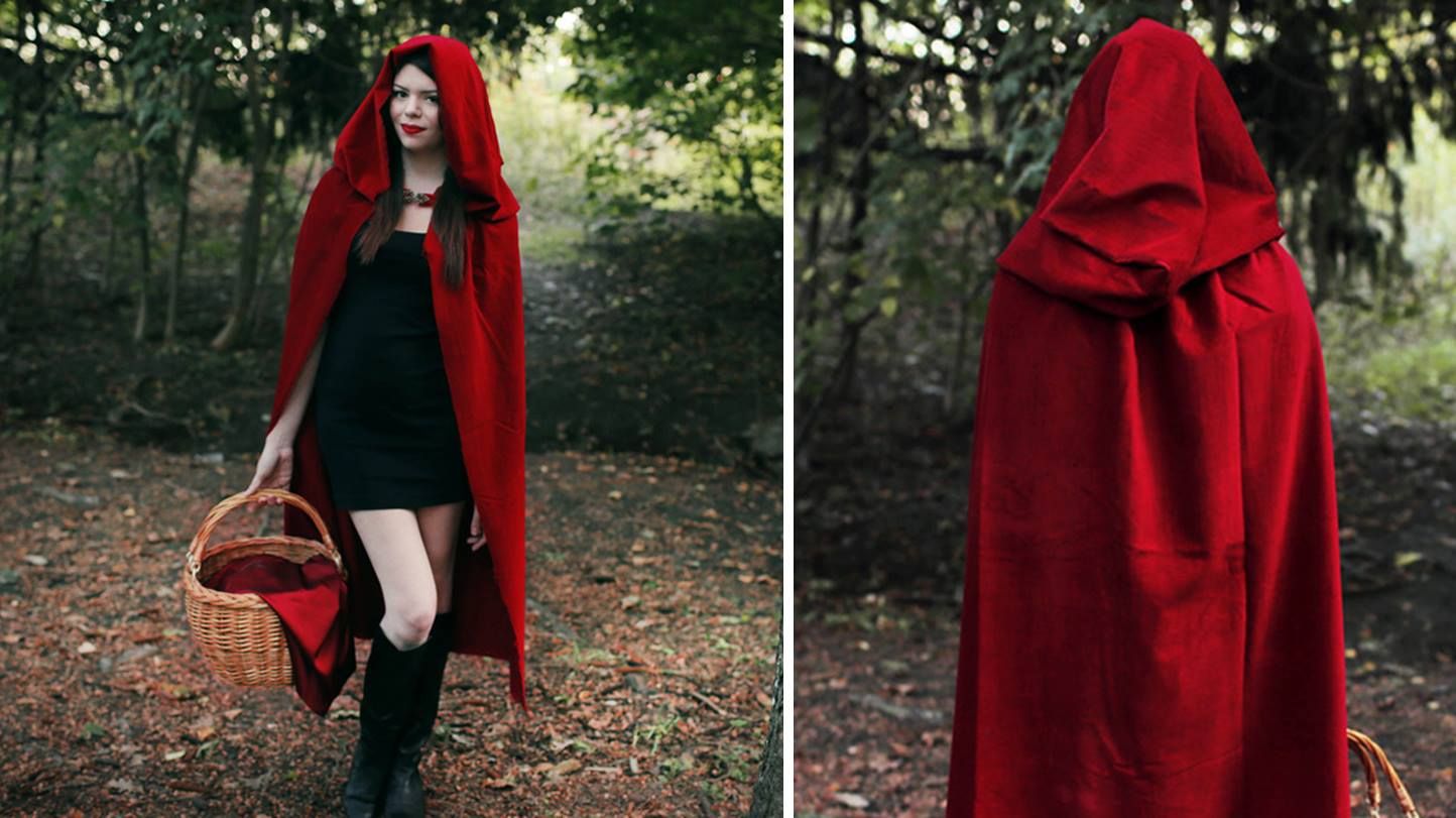 Diy Little Red Riding Hood Costume Costumes Costplay Pinterest