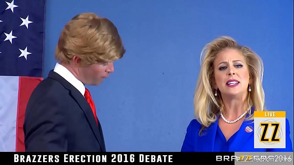 Donald Drumpf Fucks Hillary Clayton During A Debate 4