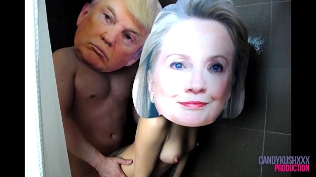 Donald Trump And Hillary Clinton Real Celebrity Sex Tape Exposed Usa 3