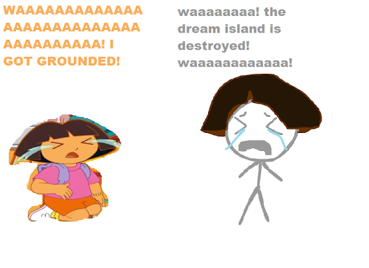 Dora The Explorer And Dora Bfdia Crying Together Dora Got