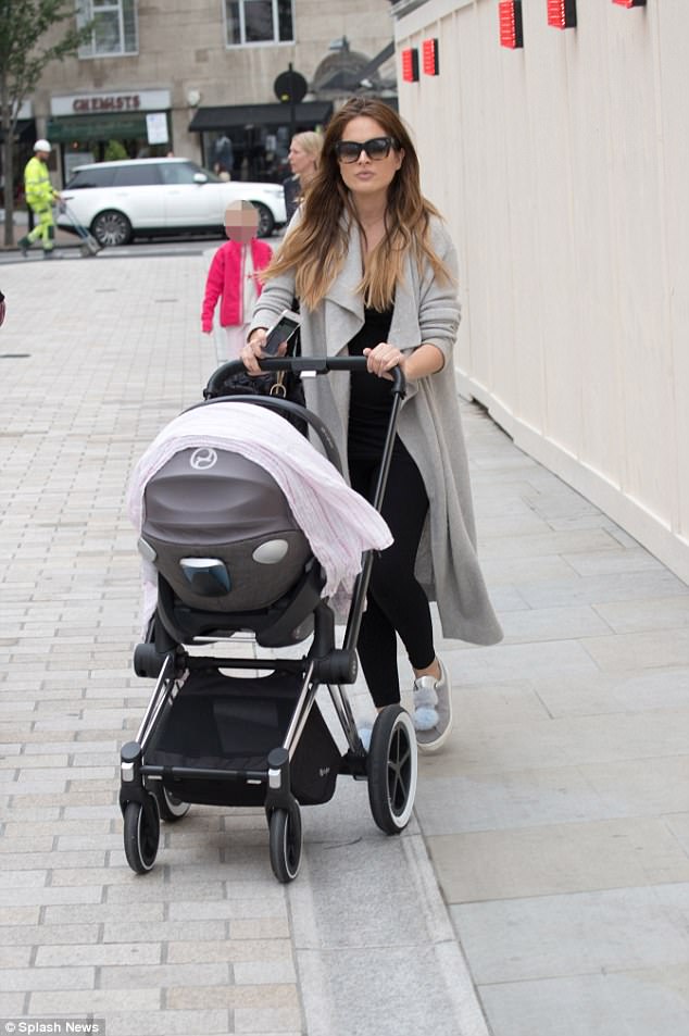 Doting Mum The Made In Chelsea Star Kept Her Look Low Key As She