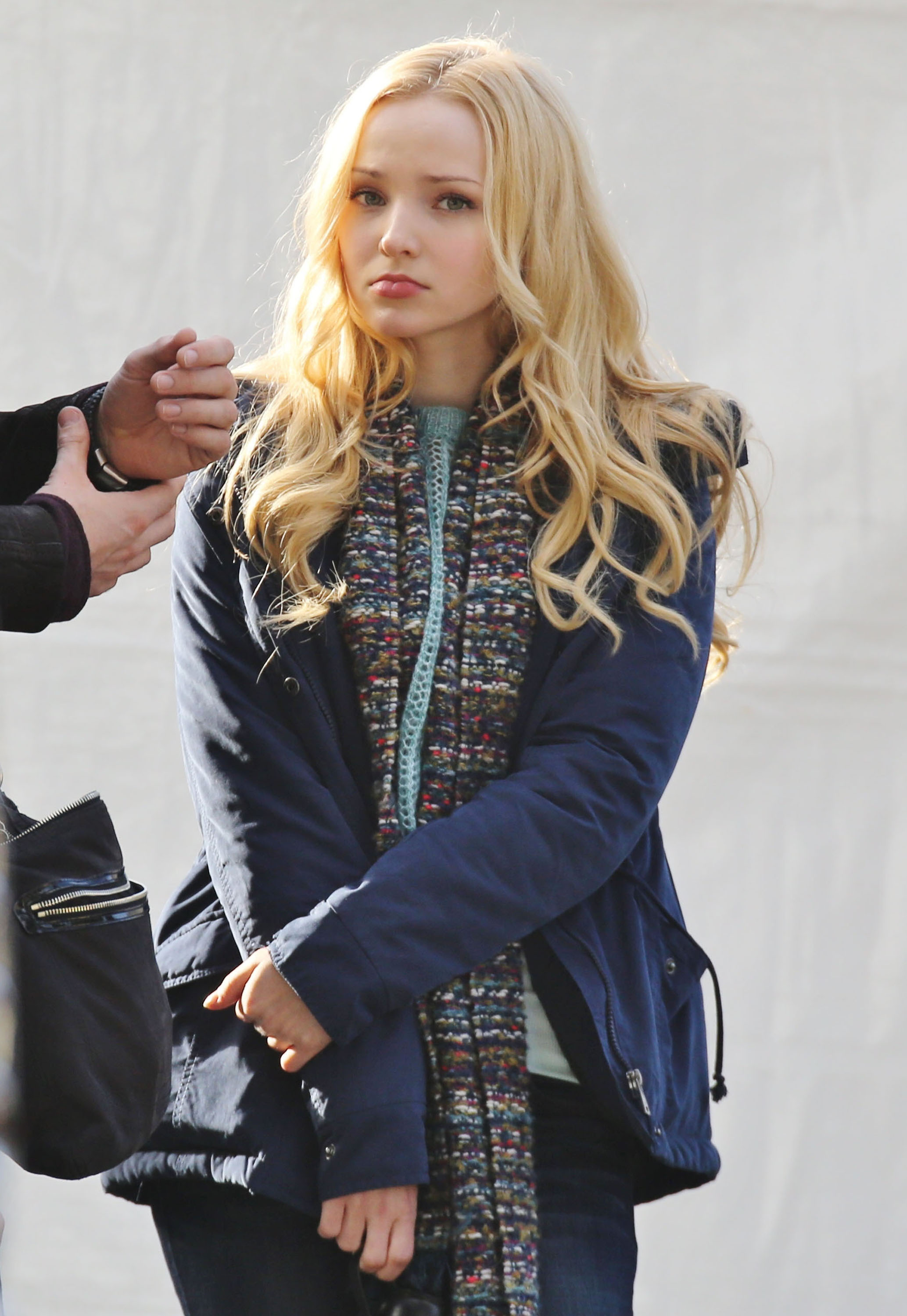 Dove Cameron Ryan Mccartan Katherine Mcnamara Out Filming Monsterville The Cabinet Of Souls