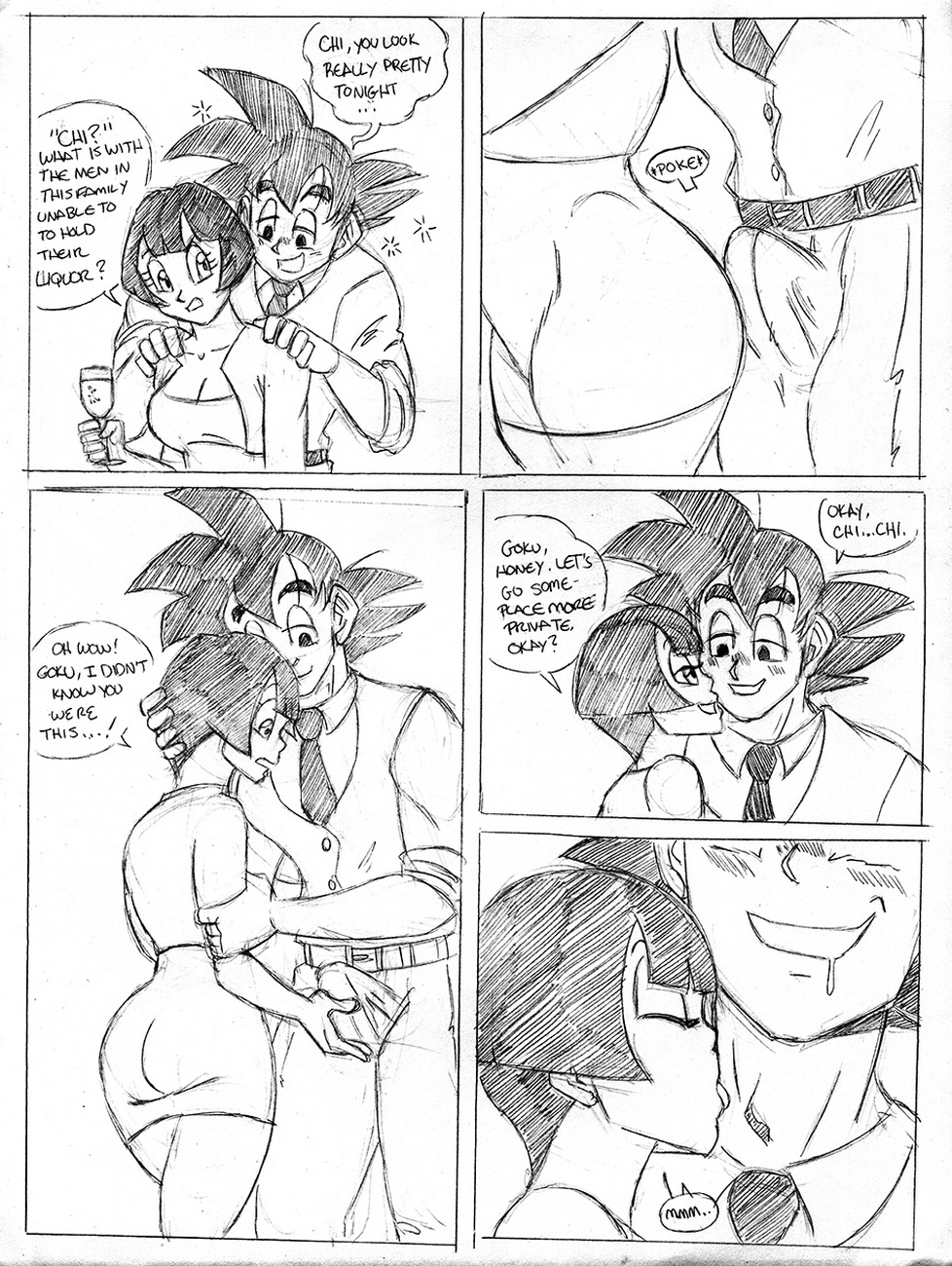 Drunk Goku And Videl Muses Comix Muses Sex Comics 1