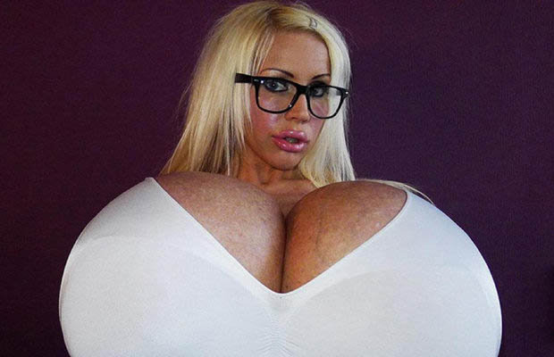 Elizabeth Starr And Beshine Have The Biggest Fake Breasts 1