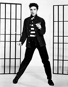 Elvis Presley Promoting Jailhouse Rock 1