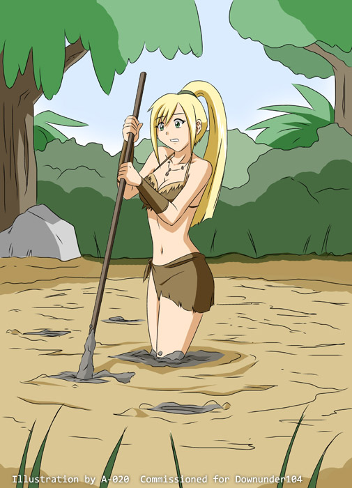 Evylen Jungle Girl In Quicksand A On Deviantart