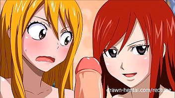 Fairy Tail Hentai Video Natsu Erza Lucy Parody 1