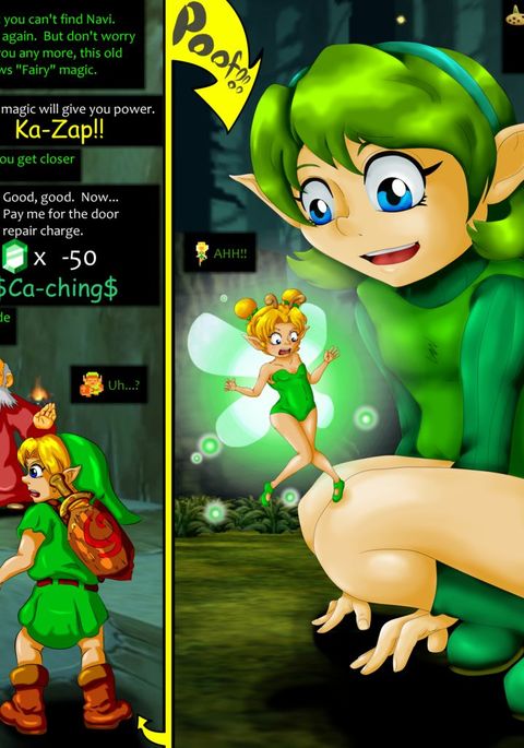 Fairy The Legend Of Zelda The Adventures Of Fairy Link Zelda Hentai Free Hentai