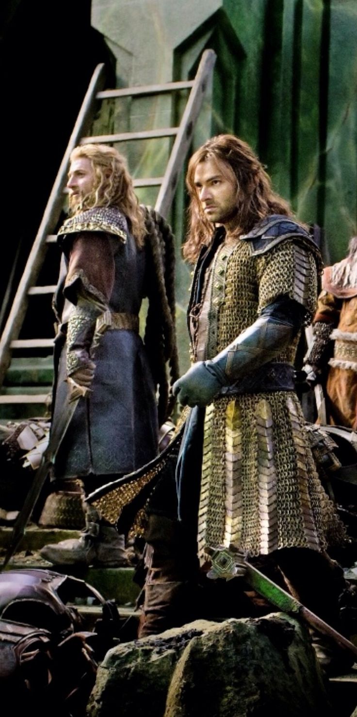 Fili And Kili In The Hobbit The Battle Of The Five Armies