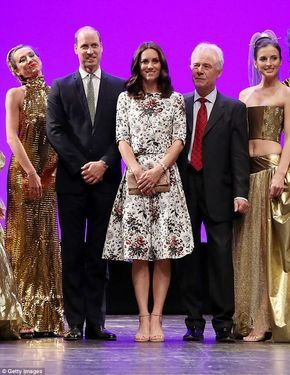 Flower Power The Duchess Wore A Floral Dress And Matching Skirt From Canadian Turkish