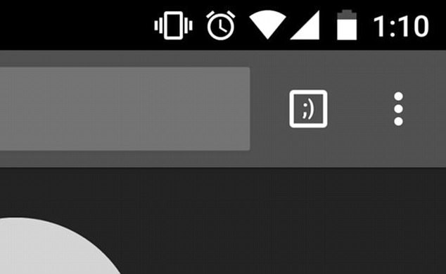 For Heavy Users Of Googles Incognito Tab A Winking Face Pictured Pops Up After