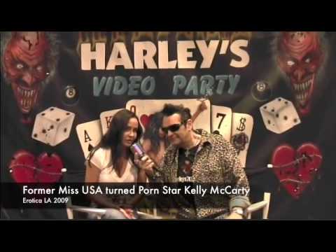 Former Miss Usa And Now Porn Star Kelly Mccarty On Harleys