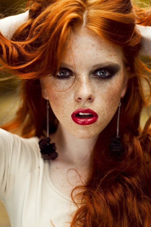 Freckly Redhead Everything For Redheads Via Ginger Girl Onto Freckles