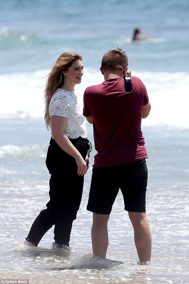 Fun In The Sun Ella Henderson Proved She Is Making Sure To Mix Work
