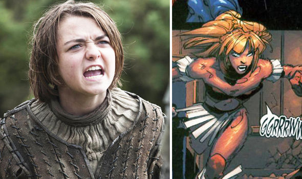 Game Of Thrones Maisie Williams Joins Sophie Turner In New Men