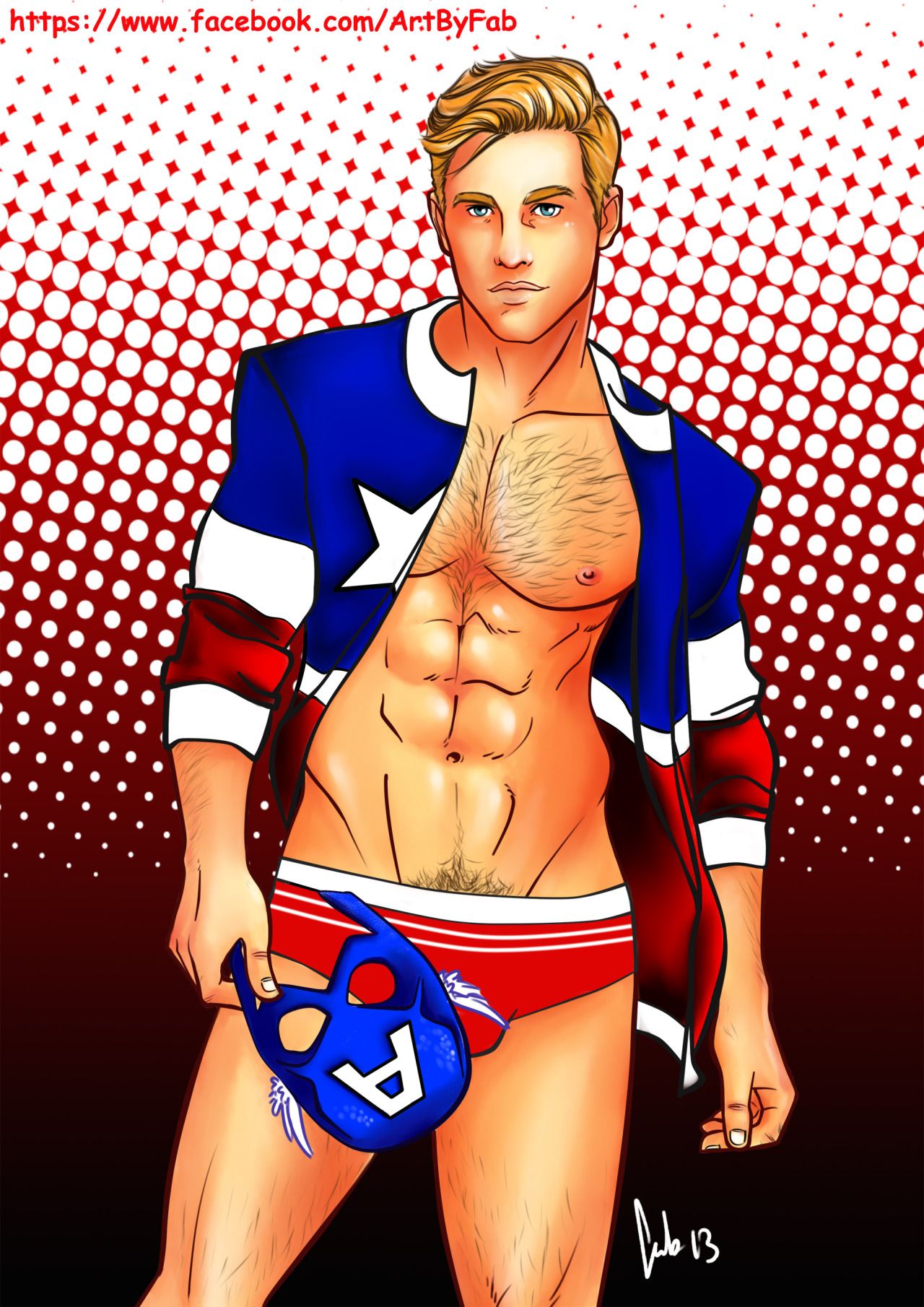 Gay Art Erotic Art Captain America Superheroes Cartoons Finals Tower Alternative Marvel 1