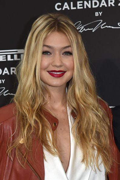 Gigi Hadid Attends The Pirelli Calendar Press Conference On November In Milan Italy