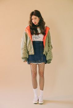 Girl Overall Outfit Korea Korean Asian Style Teen Tenage Cool 1