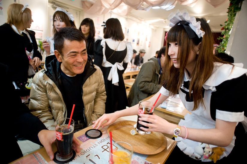 Go To A Maid Cafe In Japan Maybe Even Work At One Bucket