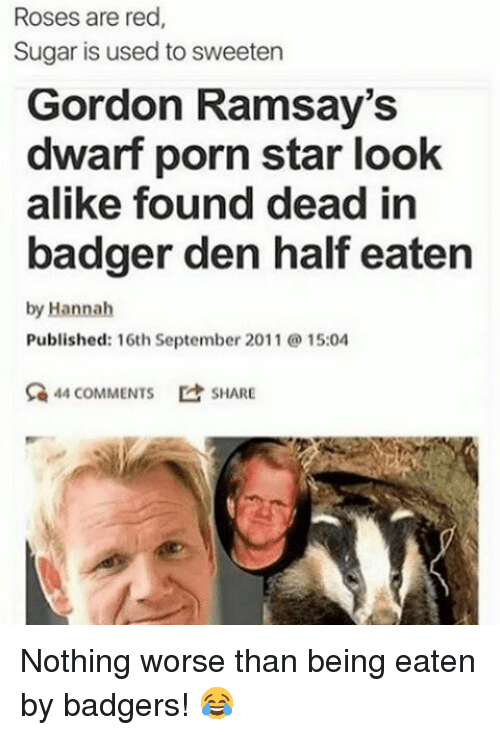 Gordon Ramsay Ironic And Porn Roses Are Red Sugar Is Used