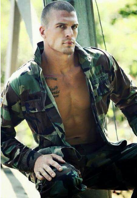 Gorgeous Contractor Turned Model Joshua Saari Looks Stunning For This Army Inspired Story Photographer Josh Norris
