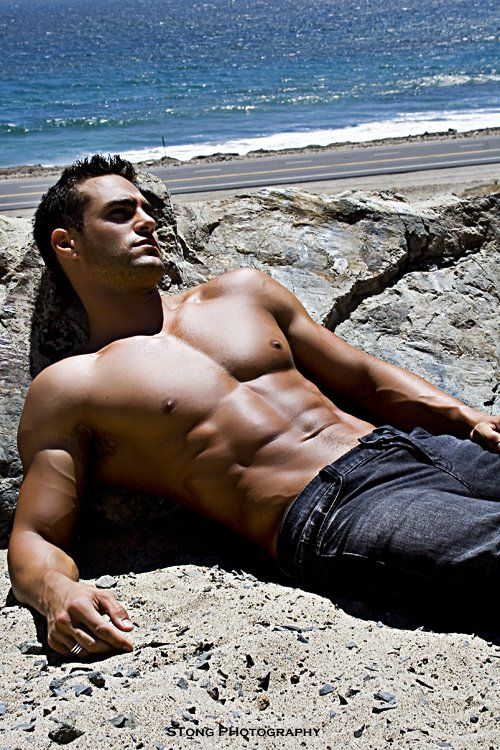 Great Shot Love A Hot Guy Stretched Out On Warm Sand Marco Dapper